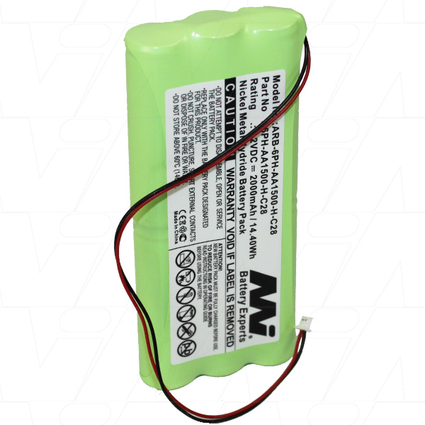 MI Battery Experts ARB-6PH-AA1500-H-C28